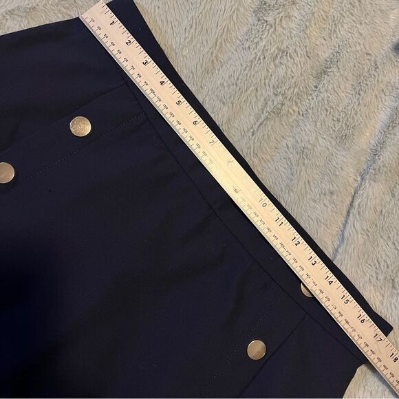 Rachel Zoe Navy Nautical Theme Mini Skirt Women's 14 - Picture 5 of 7